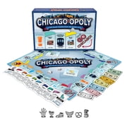 Late for the Sky Chicago-opoly Board Game