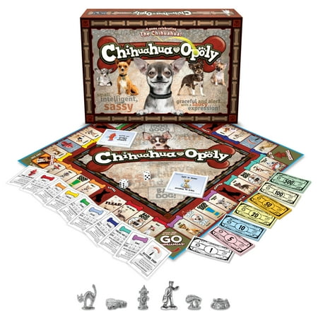 Late for the Sky Chihuahua-Opoly Board Game