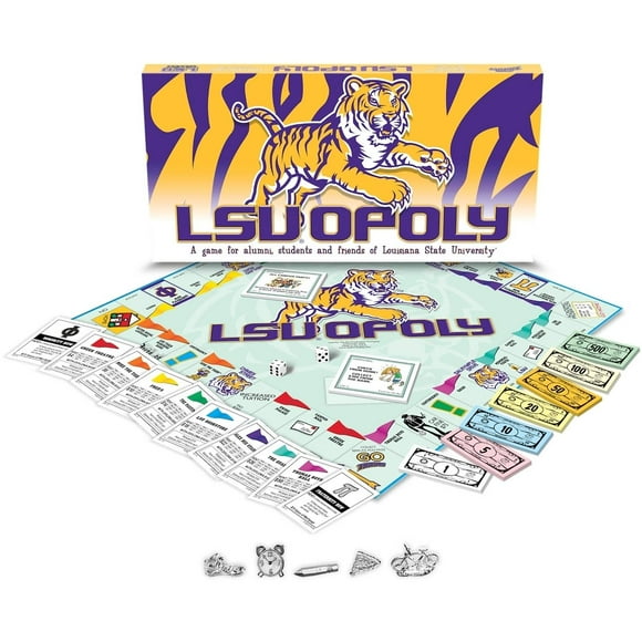 Late for the Sky Louisiana State - LSUopoly Board Game