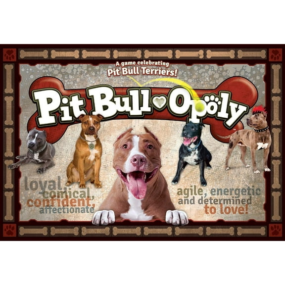 Late for the Sky PITB Pit Bull-Opoly Board Games