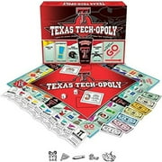 Late for the Sky Texas Tech- Opoly Board Game