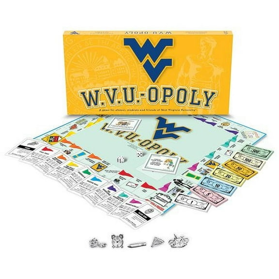 Late for the Sky West Virginiaopoly Board Game