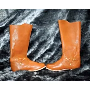 Late medieval boots Leather Medieval Larp Shoes SCA LARP