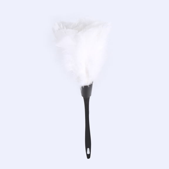 Latent Fingerprint Brush Versatile Usage, Feather Duster For Forensic Investigation Detail Print Detection, White Turkey Feather Crime Scene Tool Easy Handling