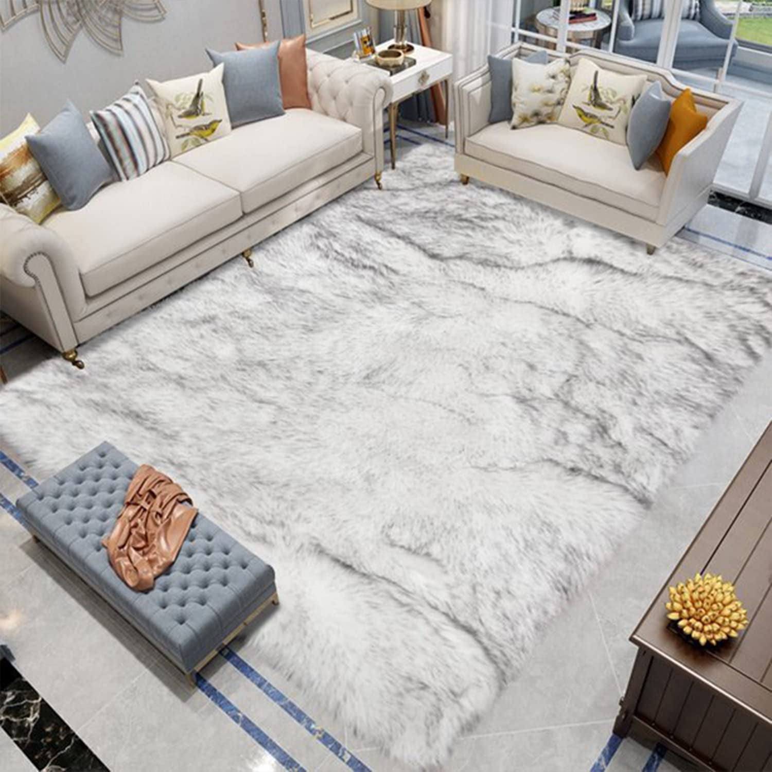 https://i5.walmartimages.com/seo/Latepis-Living-Room-10x12-White-with-Grey-Tips-Fluffy-Rug-Washable-Rugs-Faux-Sheepskin-Rug-Fur-Area-Rugs-for-Bedroom-Shaggy-Throw-Rug_9665bd9e-b9ba-4afc-bfc2-e5b643c19b73.8295580f8d4dec5b39945f0a4721150c.jpeg