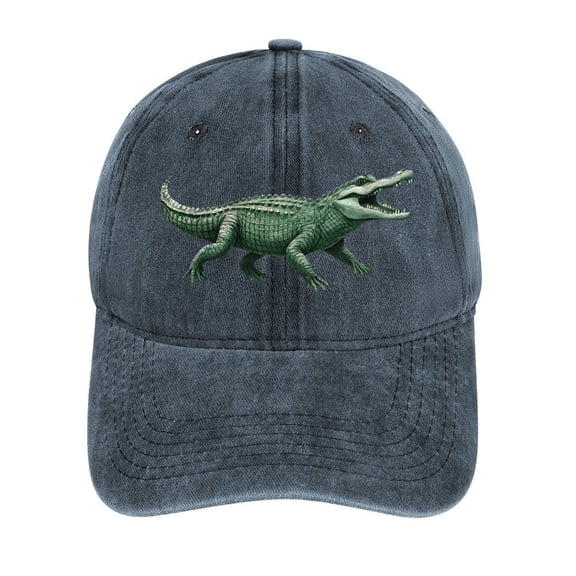 Later Gator Navy Baseball Cap for Men Women, Adjustable Snapback Hats Cotton Hat