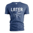 thumbnail image 1 of Later Gator T-Shirt Funny See you later Goodbye Tee Alligator Shirt (Small Navy Blue), 1 of 6