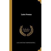 Later Poems Hardcover