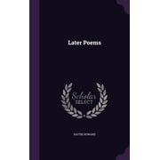 Later Poems Hardcover