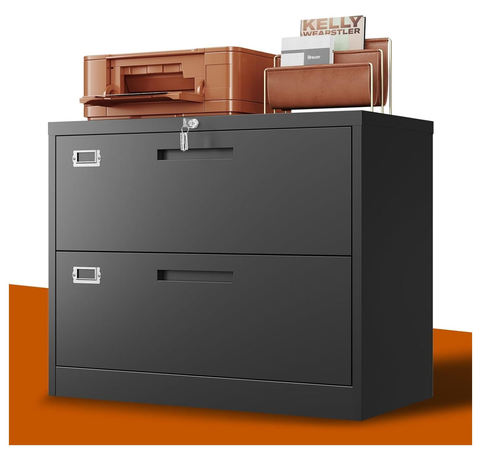 Lateral File Metal Filing with Lock Office Home Steel