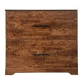 thumbnail image 1 of Lateral File Cabinet With 2 Filling Drawers, Functional Accent Chest, Large Deep Drawer Document Storage For Home Office (27.5''Hx30.3''Wx16.5''D), 1 of 7