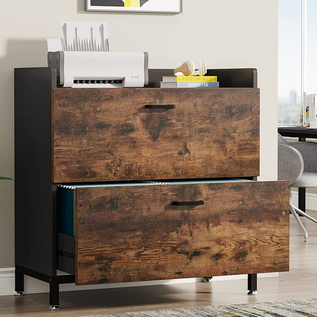 Lateral File 2 Drawer Filing for Home Office