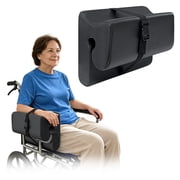 Wheelchair Armrest Pad with Lateral Support, Arm Trough Cushion for Wheelchair Attachment, Ergonomic Arm Rest Elbow Pillow for Torso Side Leaning, Foam Arm Platform for Elderly 11"