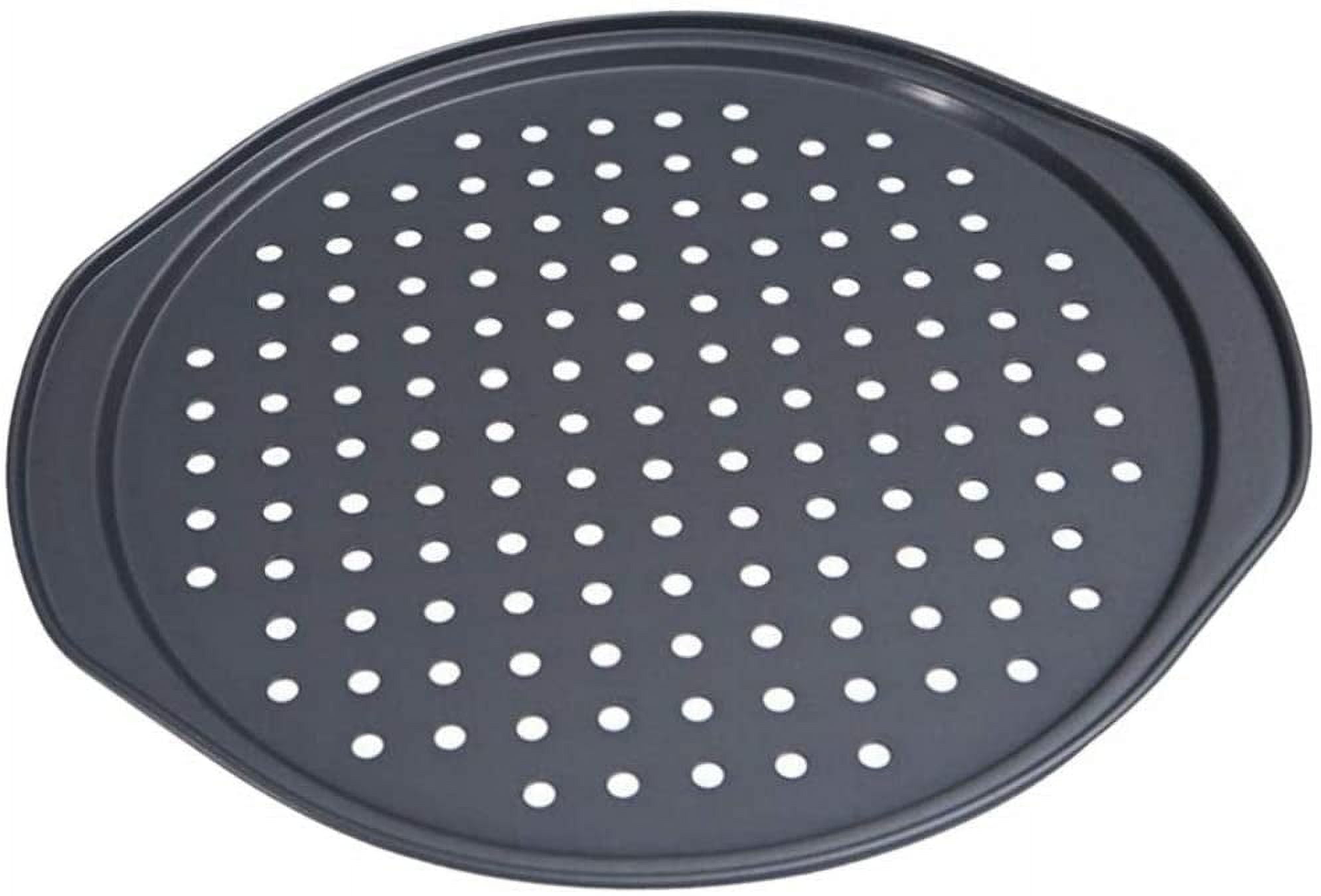 Latest 14 Inch Nonstick Carbon Steel Pizza Pan Bakeware with holes