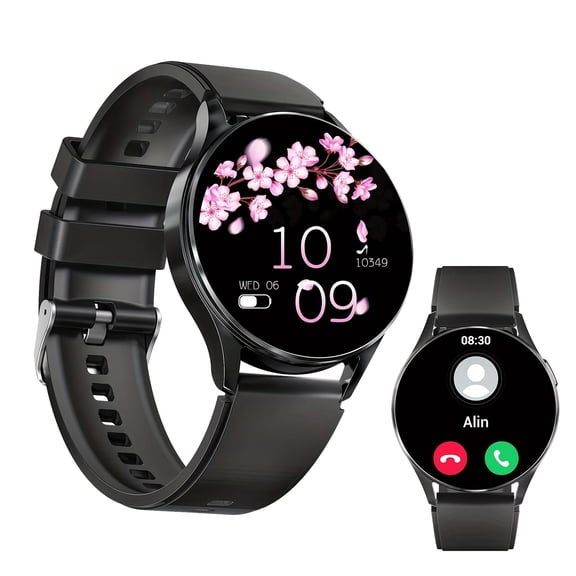 2-in-1 Smart Watch & TWS Earbuds, 1.27" HD Screen, Waterproof, Wireless Call, Music, Pedometer, Weather & Sedentary Reminder