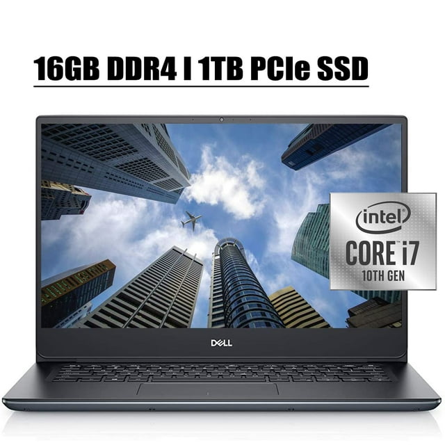 Latest 2020 Dell Vostro 14 5490 5000 Premium Laptop Computer I 14" FHD NT Display I 10th Gen Intel Quad-Core i7-10510U I 16GB DDR4 1TB PCIe SSD I 2GB GeForce MX250 Backlit WIFI Win 10 Pro