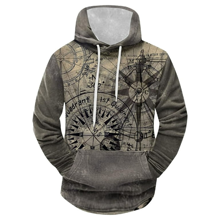Latest 2024 model Men s Hoodies Sweatshirts Mens Casual Hooded Vintage Printed Matching Hoodies Hoodie 3D Printed Hoodie Crop Hoodies for Men Loose Sweatshirt Designer Hoodies for Men Skel Walmart