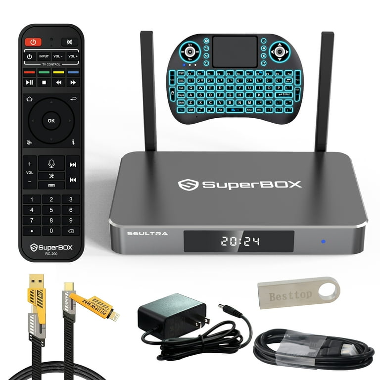 Remote Control Superbox S1 Pro Walmart Superbox S6 Pro 2024 Fully - Main Image