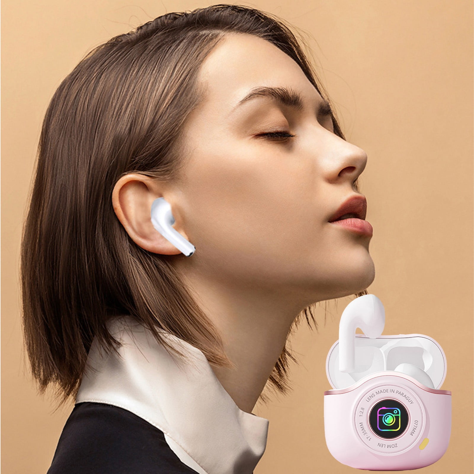 Latest 5.3 Bluetooth Headset, UltraLow Latency, Lossless Transmission