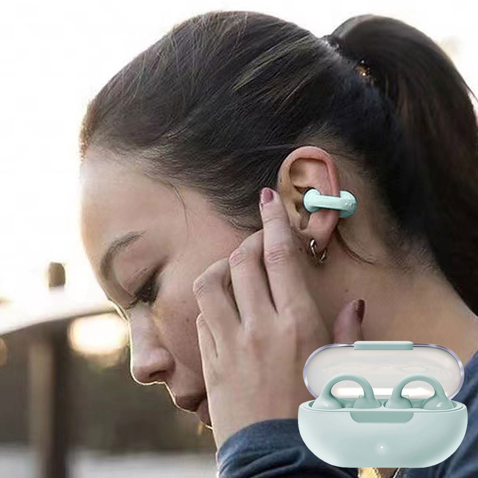 🔥HOT New Products🔥Long-lasting Noise Cancelling Wireless Bluetooth Headset main image 1