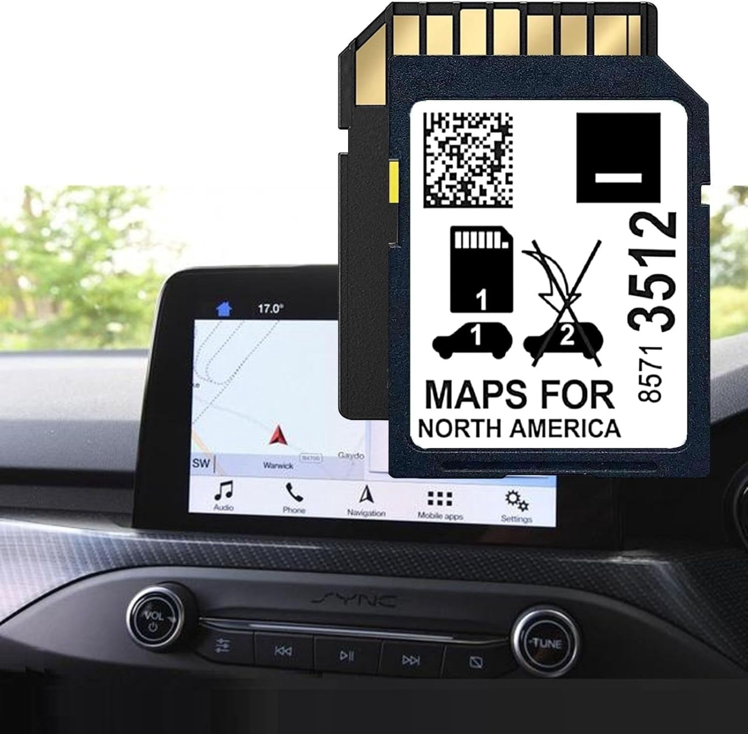 Latest 85713512 Navigation SD Card Fits GMC Cadillac Chevry Buick 2019-2023 Enclave Encore Envision XT6  CT5 CT4  Escalade Camaro Colorado Corvette Silverado Suburban Acadia Tahoe Canyon Yukon Sierra
