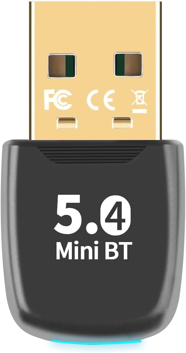 Latest bluetooth 5 4 usb adapter for pc laptop 20m range wireless