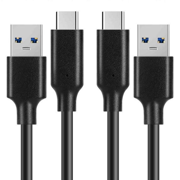 [Latest Edition] UrbanX (2-Pack) USB C Android Auto Cable for P40 4G , 3.3FT, 10Gbps, USB C 3.1 Gen 2 USB-A, 3A Type C Charger Fast Charging Sync Data Transfer Cord