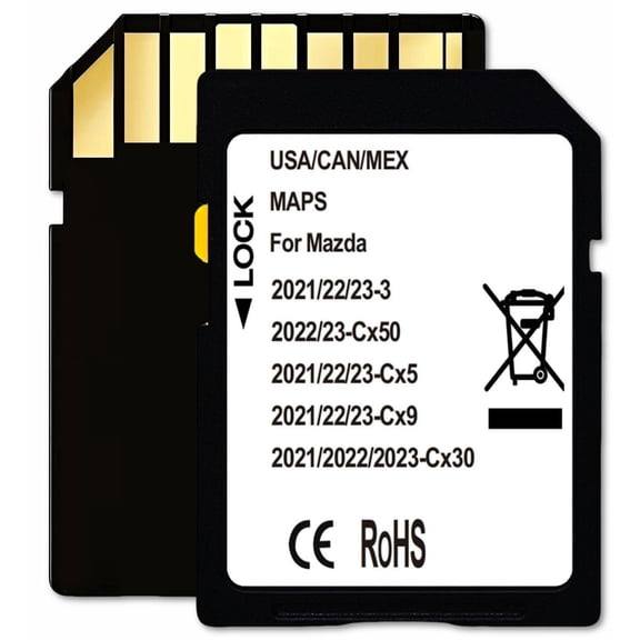 Latest Navigation Memory SD Card,Compatible with:Cx5(2021-2023), Cx9(2021-2023), Cx50(2022-2023),Cx30(2021-2023), 3(2021-2023)(Ceypec-02)