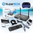 thumbnail image 1 of Latest S-uperBox S-7 Pro 2026 Fully Loaded, 4GB RAM+32GB ROM for Family Entertainment, S-uper Box S-7pro 6K Smart TV Box with Voice Remote, Time Shift & Parental Controls, 1 of 20