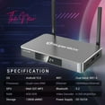 thumbnail image 1 of Latest S6 Ultra Super Box 2025 Fully Loaded, Built-in Voice Control System, 4G RAM+128G ROM Superbox with Time Shift, Premium 6K, Easy Setup Guide 1000M Ethernet Port Super Box with Voice Remote, 1 of 5