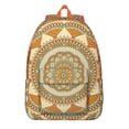thumbnail image 1 of Latest Style Boho Mandala Floral Backpack with Computer Pocket, Big College Bookbag, Lightweight School Essential for Work Travel, Wonderful Gift, 1 of 5