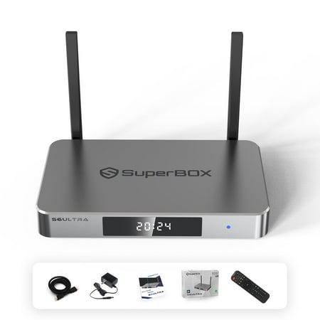 SuperBox S6 Ultra Premium Edition | 2025 Model | Android 12 | 128GB Storage| Timeshift Feature