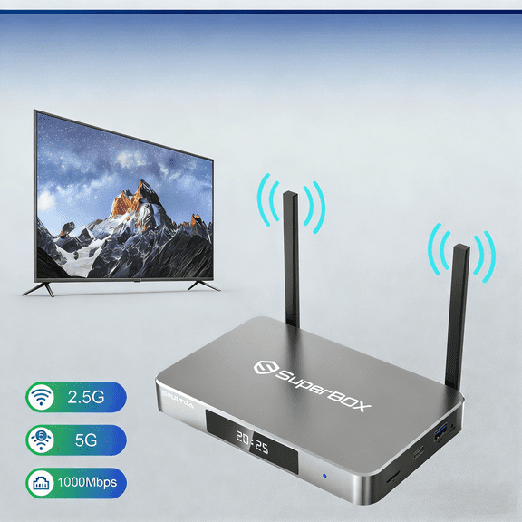 Latest SuperBox S7 Ultra TV Box with Android System