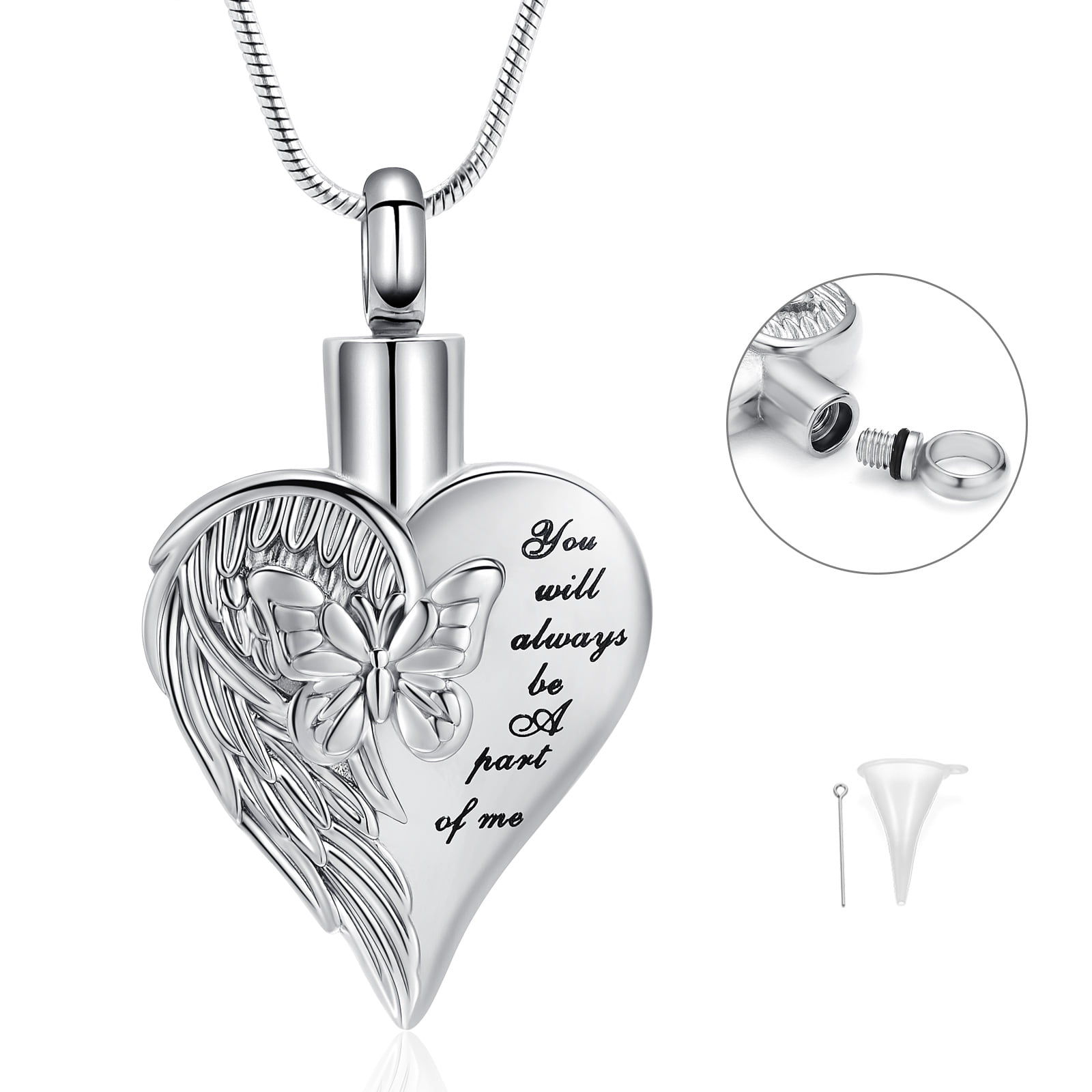 Latest Urn Necklace for Ashes Loved Ones Keepsake Lockets for Ashes