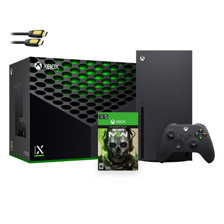 Latest Xbox Series X Gaming Console Bundle - 1TB SSD Black Xbox Console and Wireless Controller with Call of Duty Modern Warfare II and Mytrix HDMI Cable