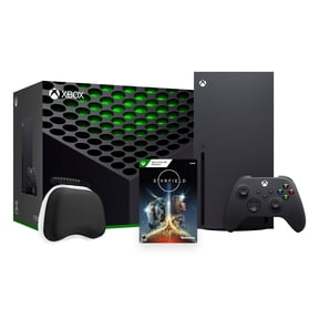 Latest Xbox Series X Gaming Console Bundle - 1TB SSD Black Xbox Console and Wireless Controller with Starfield and Mytrix Controller Protective Case