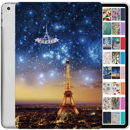 Latest iPad 10.9 Inch 2022 10 Gen [ 10th Generation ] A2696 A2757 A2777 MPQ13LL/A MPQ33LL/A MPQ03LL/A MPQ23LL/A MPQ93LL/A MPQC3LL/A MPQ83LL/A Printed Shock Absorbant Flexible TPU Case - Paris Night