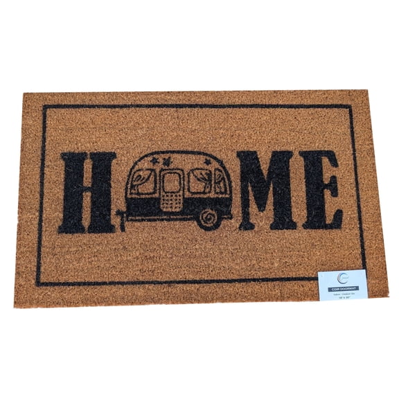 Latex Backed Printed Coir Door Mat 18x30 H18-05