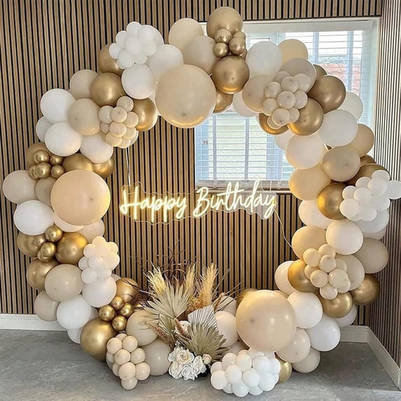 Latex Balloon Garland Arch Kit Leakproof Baby Shower Birthday Anniversary Wedding Party Decoration Assorted Colorful Balloon Party Supplies