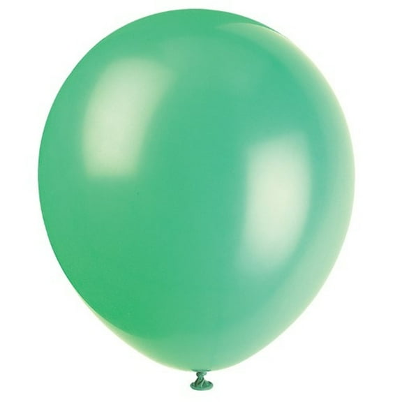 Latex Balloons, Emerald Green (Pack of 24)