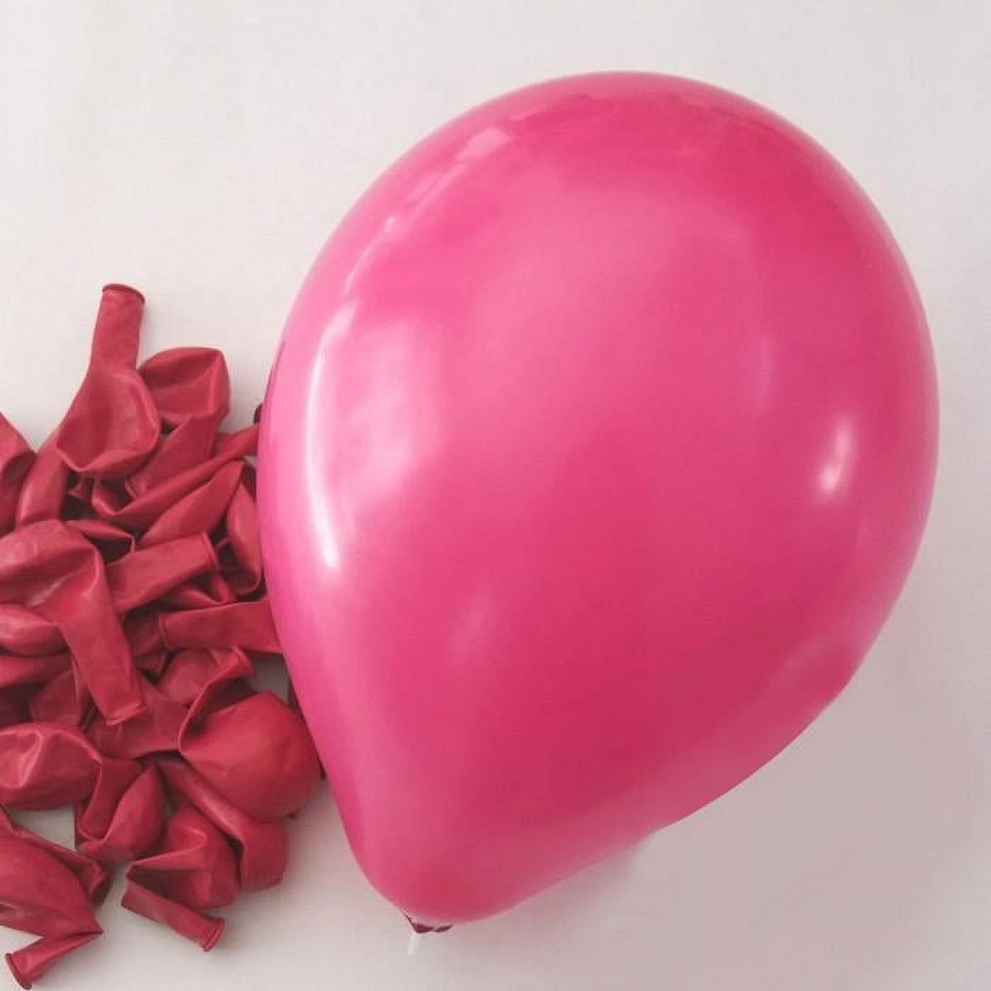Latex Balloons Party Supplies, 12inch, 12piece, Fuchsia
