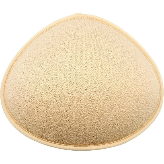 Latex Breast Forms Triangle Mastectomy Breast Prosthesis Breathable Mastectomy Bra Insert Pads (1 Piece)