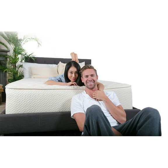 Latex For Less 7" Natural Latex Mattress - 2 Sided - Twin XL