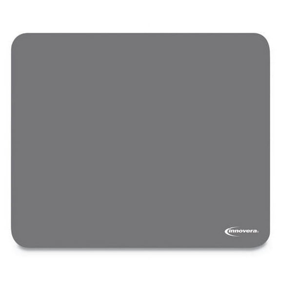 Latex-Free Mouse Pad, 9 x 7.5, Gray | Bundle of 2 Each