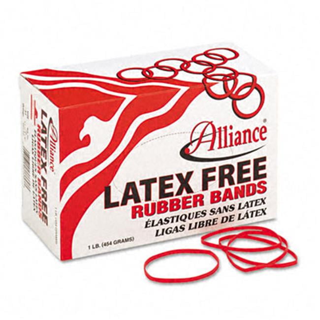 Latex-Free Orange Rubber Bands  Size 33  1/8 x 3-1/2  850 per Box