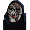 thumbnail image 1 of Latex Prosthetic Face Mask Zombie Ghost Skull Pirate Reel F/x Jolly Roger, 1 of 1