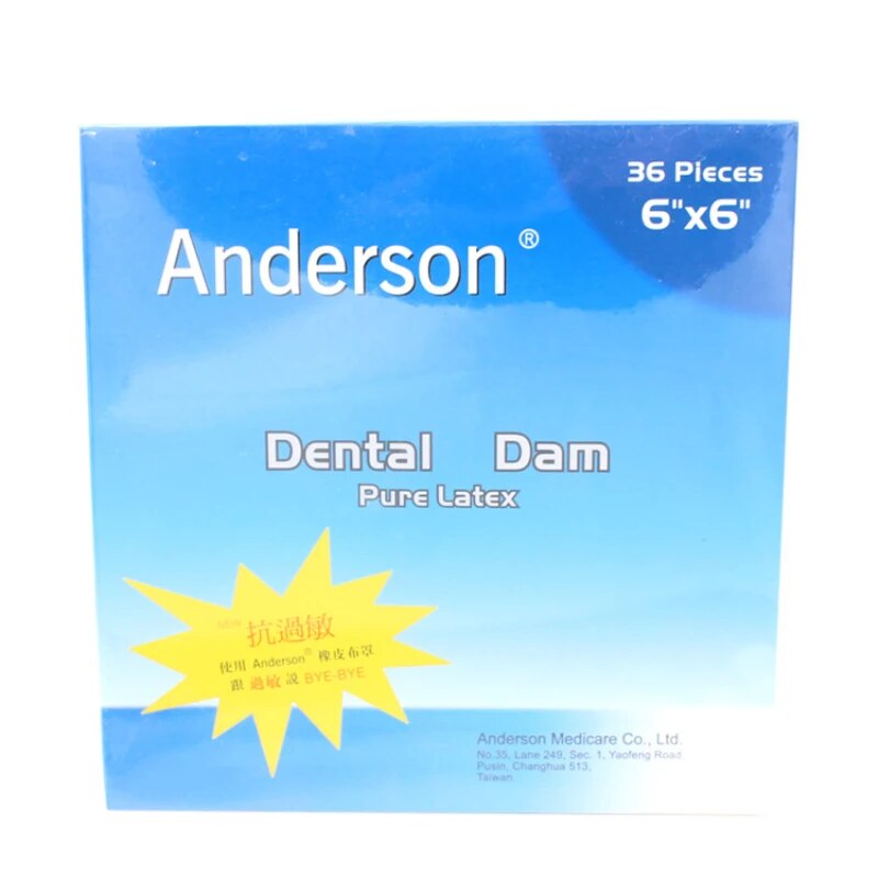 Latex Root Canal Treatment Dental Dam Safe Hygienic Teeth Restoration