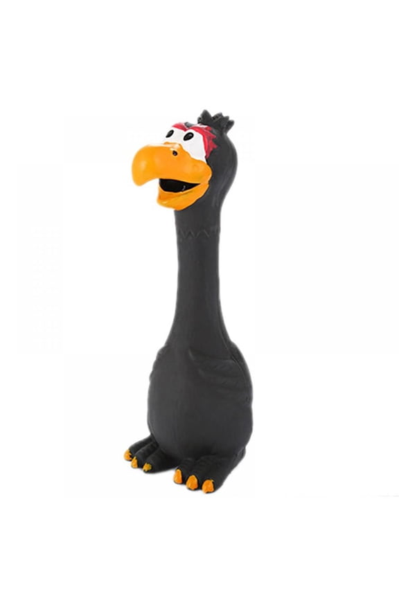 Latex Rubber Chicken Duck Squeaky Dog Toys Interactive Funny and Non-Toxic Fetch Play Reduce Anxiety Small Medium Dogs Water Pool Floating
