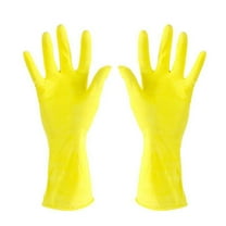 Latex Rubber Gloves for Dishwashing & Laundry Heavy-Duty Household Cleaning Gauntlets Long Rubber Dish Gloves, Latex Washing Gloves, Kitchen Cleaning Gloves, Laundry Rubber Gauntlets(10.42")