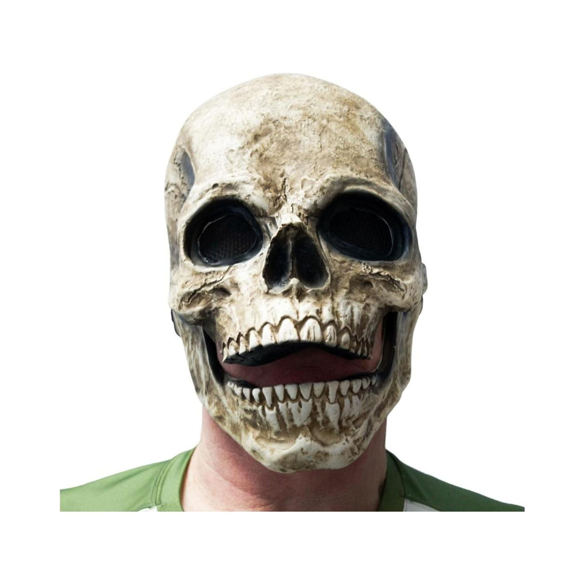 Latex Skull Moving Mouth Mask - Adult Mask - Walmart.com